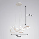 Modern LED Chandeliers for Dining Room by Axyaa - Pendant Lamp Indoor Lighting