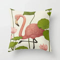 Axyaa Flamingo Pattern Cushion Cover 45*45cm