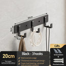 Axyaa Wall Hooks Set for Entryway and Wardrobe - Strong, Convenient Organization Solution