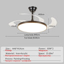 Axyaa Ultra-Thin Ceiling Fan Lights: Modern, Invisible Design for Home Decor