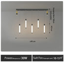 Axyaa LED Chandelier for Dining Room - Modern Energy Saving Pendant Lighting