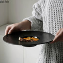 Axyaa Ceramic Soup Dessert Plate Set