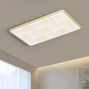 Axyaa Cream Style LED Ceiling Lamps for Modern Living Room Lighting