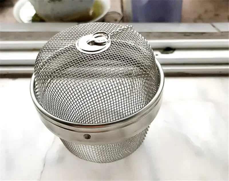 Axya Stainless Steel Tea Infuser Strainer Locking Ball Filter Colanders
