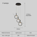 Axyaa LED Villa Duplex Chandelier - Minimalist Style Small Pendant Light