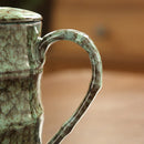 Axyaa Bamboo Ceramic Coffee Cup Large Capacity Drinking Mug