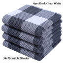 Axyaa Cotton Kitchen Towel: Soft, Absorbent, Reusable Dish Cloth for Home Cleaning