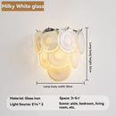 Modern Axyaa Murano Glass Dopamine Wall Light for Colorful Living Spaces