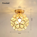 Axyaa Nordic Petal Aisle Ceiling Lamp, Luxury Home Decor, Bedroom Light