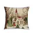 Axyaa Christmas Retro Series Pillow Covers - Set of 4