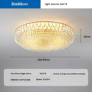 Axyaa Crystal Light Chandelier for Dining Hall, Living Room, Hotel - Nordic Style Fixture