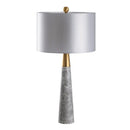 Axyaa Marble LED Table Lamp for Designer Living Room and Bedroom