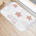 Axyaa Christmas Home Decoration Entry Mat, Non-Slip New Year Gift