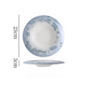 Axyaa Circular Ceramic Plate Set for Molecular Cuisine and Restaurant Tableware