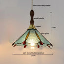 Axyaa Modern Pink Glass LED Pendant Lights Copper Hanging Lamp for Home Decor