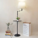 Axyaa Wooden Vertical Floor Lamp for Home Living Room Study Bedroom