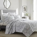 Axyaa Veneti Twin Quilt Set with Matching Shams - Lightweight Reversible Bedding