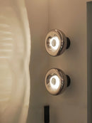 Axyaa Chrome Gold Wall Lamp LED Living Room Bedroom Decor Light