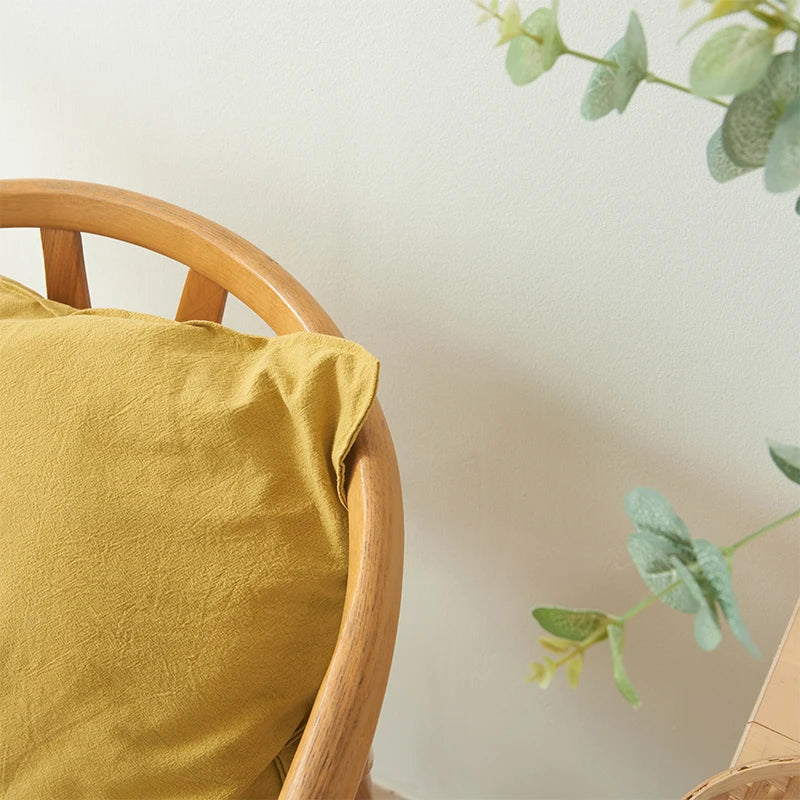 Axyaa Soft Polyester Cushion Cover for Sofa Pillowcase, Living Room & Bedroom