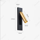 Axyaa LED Rotatable Wall Lamp USB Charging for Bedroom Reading Living Room