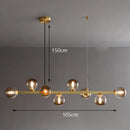 Axyaa LED Pendant Light Chandeliers for Modern Living & Dining Room Lighting