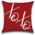Axyaa Love Rainbow Pillowcase Home Decoration for Valentine's Day