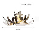 Axyaa Modern Pendant Lights Indoor Lighting Chandeliers for Living Room
