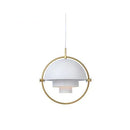 Axyaa Gold Iron Pendant Light for Dining Room Kitchen Home Decor