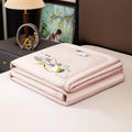 Axyaa Silk Cool Quilt: Single/Double Thin Mulberry Silk Quilt Core for Summer