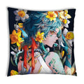 Axyaa Noelle Anime Pillowcase - Kawaii Aether Design, 45x45 cm