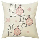 Axyaa Christmas Snow Pillows Cover - Sofa Bedroom Car Cushion