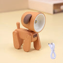 Axyaa Mini USB Rechargeable Cartoon Night Light - Bedroom Desktop Ornament & Ambient Light