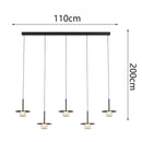 Axyaa Modern Ceiling Chandelier - Dining Room & Living Room PendantLight Fixture