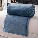 Axyaa Cartoon Pattern Flannel Blanket: Cozy Soft Plush Lightweight Throw for Sofa