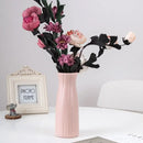Axyaa Ceramic-Style Plastic Flower Vase for Living Room Decor & Flower Arrangements