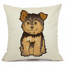 Axyaa Pet Dog Pattern Cushion Cover - 45X45cm
