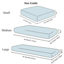 Axyaa Stretch Sofa Seat Cover: Adjustable Couch Slipcover for 1/2/3 Seater.