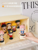 Axyaa Acrylic Display Cabinet for Popmart Blind Boxes - Large Capacity Dustproof Showcase
