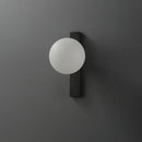 Axyaa Glass Ball Wall Sconce for Home Bedroom Bedside & Living Room Lighting