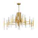 Axyaa Nordic Metal Chandelier for Modern Living Room, Dining Room, and Bedroom