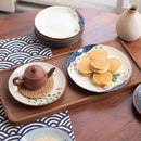 Axyaa Ceramic Fruit Plate Dessert Dish for Kitchen Dining