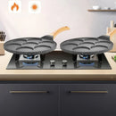 Axyaa Seven-hole Non-stick Animal Smiley Pancake Pan with Bakelite Handle