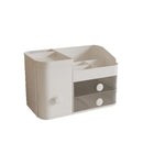 Axyaa Makeup Organizer: Large Capacity Storage Box for Cosmetics and Stationery
