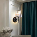 Axyaa Postmodern Crystal Sconce Wall Lamp for Bedroom Living Room Decor