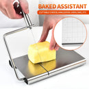 Axya Stainless Steel Cheese Tool with Multifunctional Slicer and Cutter