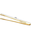 Axyaa Stainless Steel BBQ Tongs for Cooking and Serving
