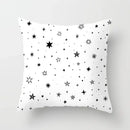 Axyaa Geometric Stripe Printed Pillowcase - Modern Home Decor