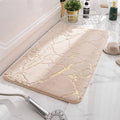 Axyaa Faux Fur Rabbit Bathmat White Christmas 80x120cm Bathroom Floor Rug