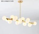 Axyaa Glass Bubble Ball Nordic Luxury Chandelier