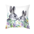 Axyaa Rabbit Flower Grass Ring Egg Pillow Sleeve Axyaa Sofa Seat Chair Decor